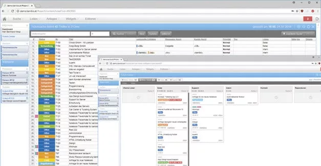 Screenshot banibis Software