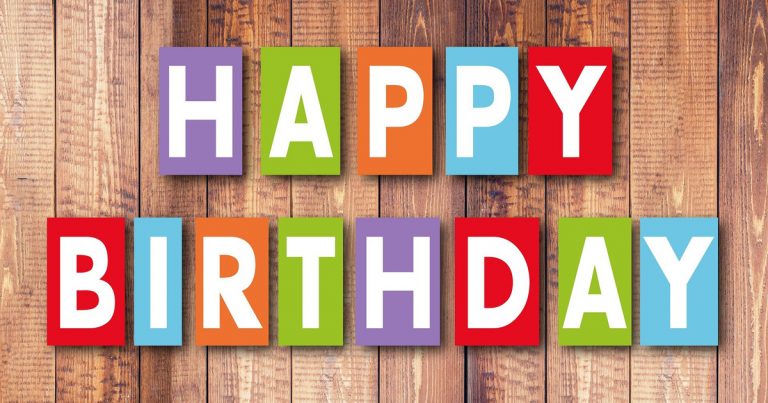 Happy Birthday